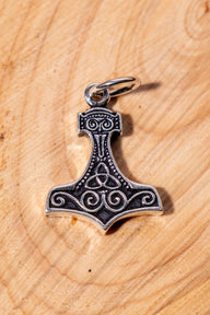 Martelo de Thor com triquetra, prata