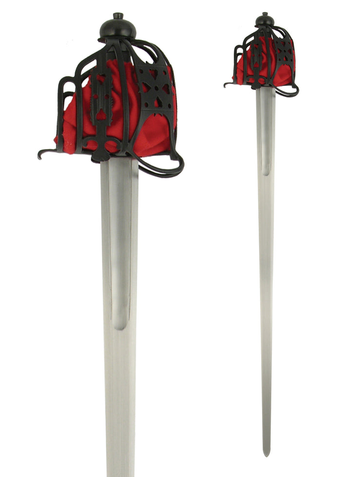 Basket Hilt Broadsword, butt (battle-ready)