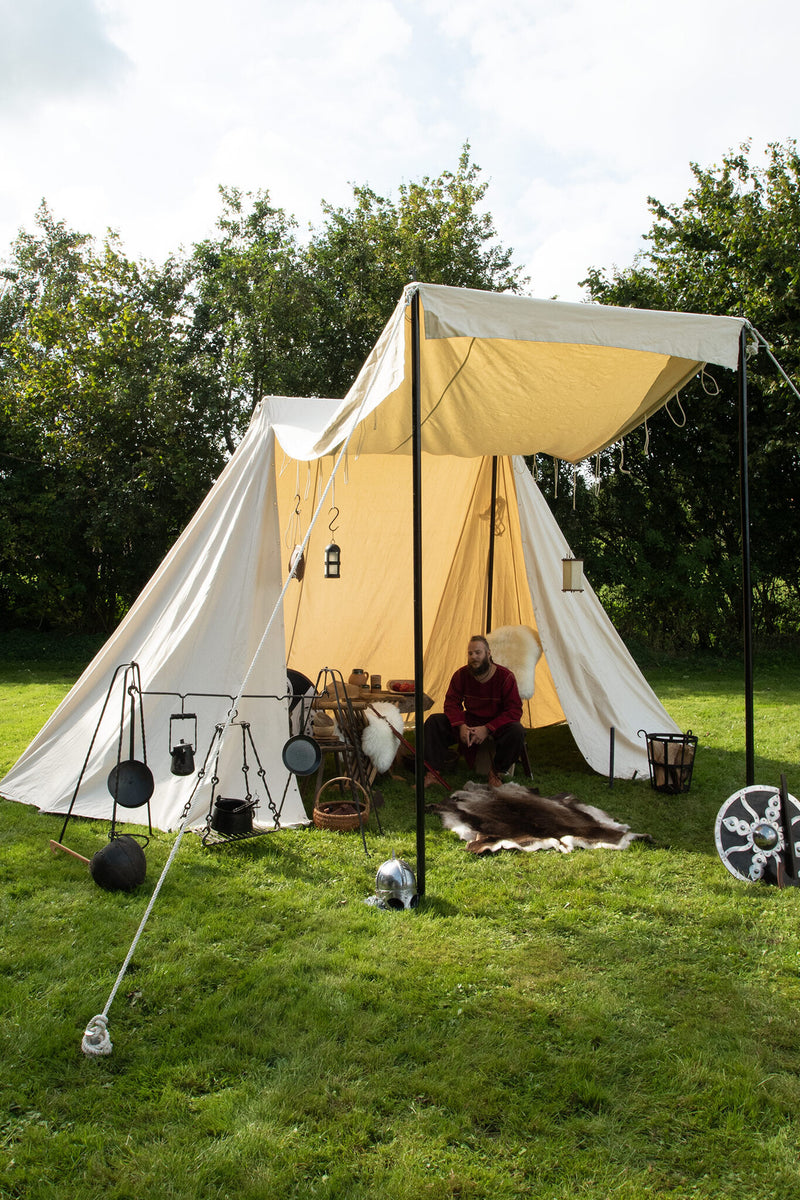 Saxisk marknadstält, 4 x 6 m, 425 gsm