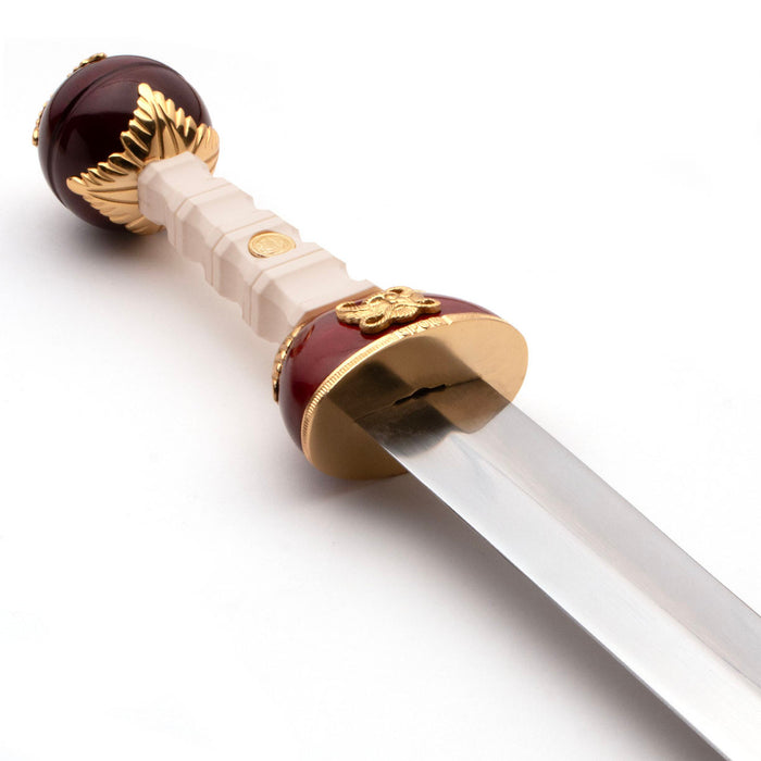 Romeinse spatha Maximus, scherp