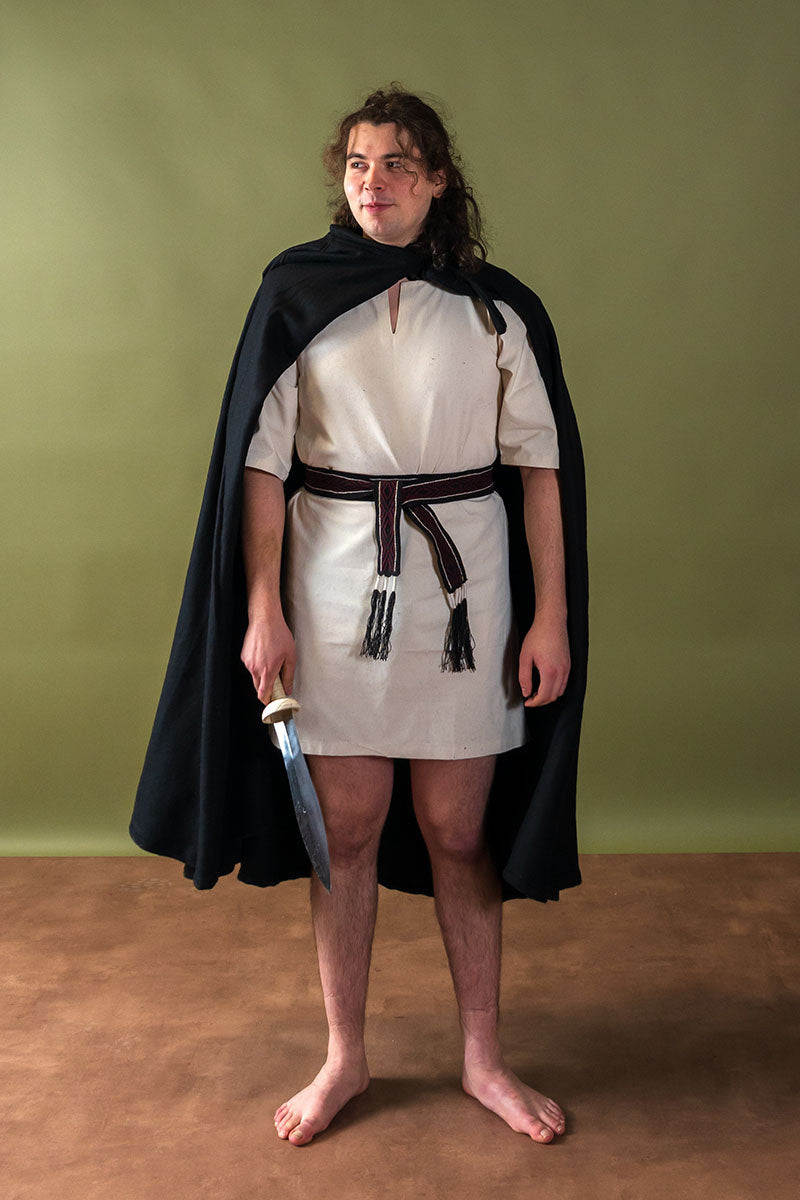 Undertunika Lofar, halvlange ærmer, creme