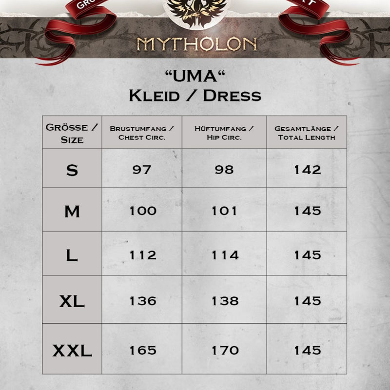 Mittelalterlicher Surcot Uma, grün