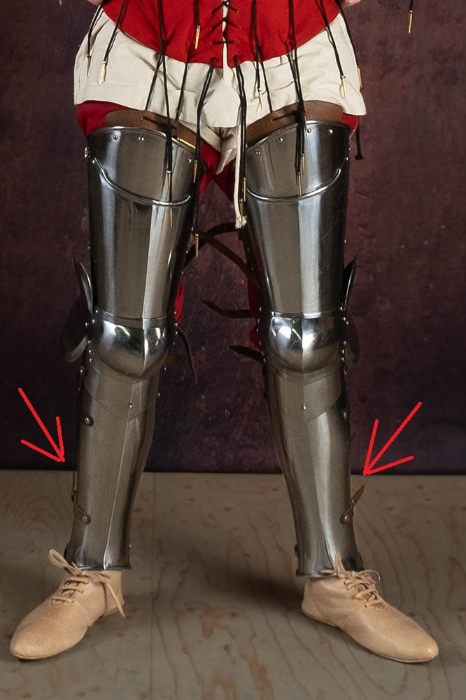 Milānas greaves, 1.6 mm