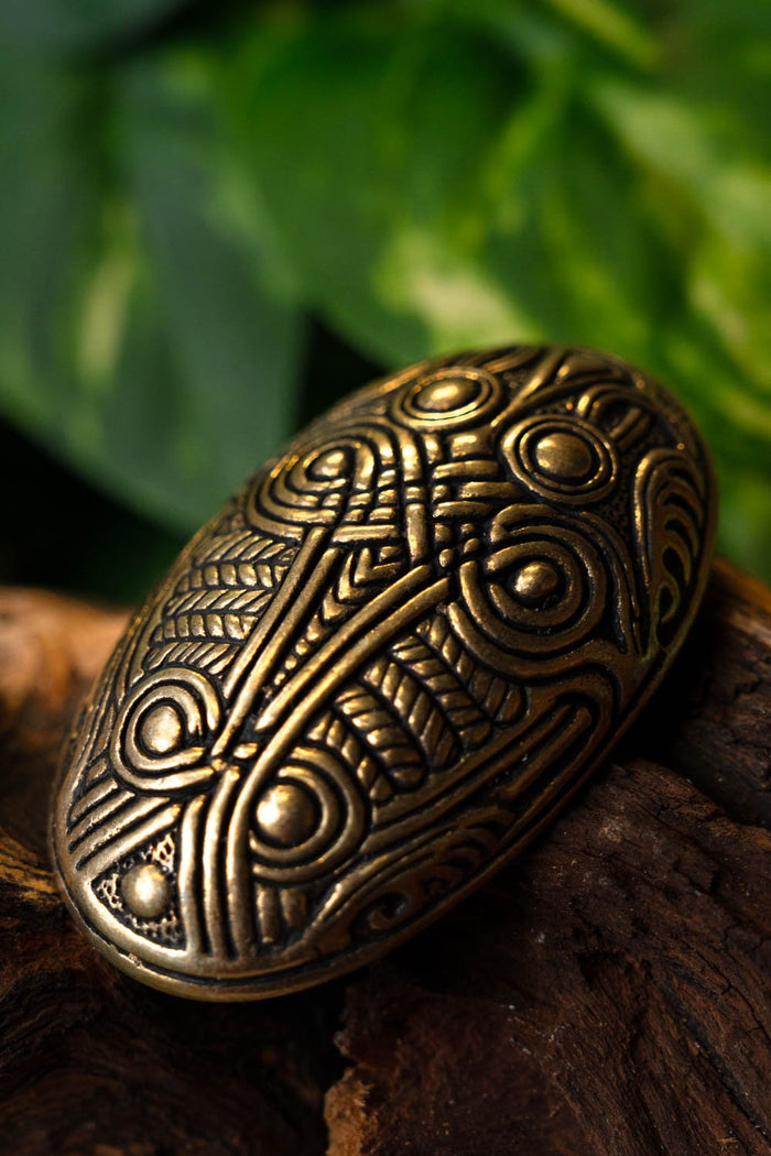 Viking tortoise brooch Dorestad, bronze, price per piece