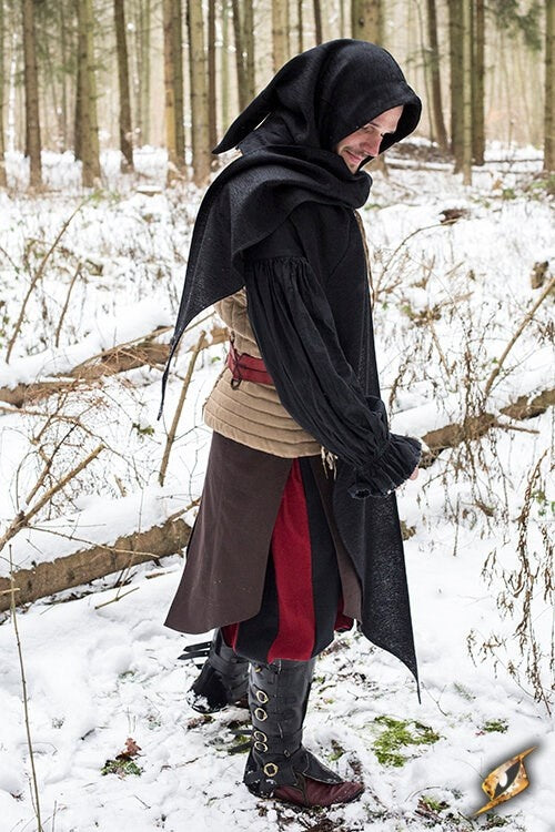 Cape Assassins Creed, noir