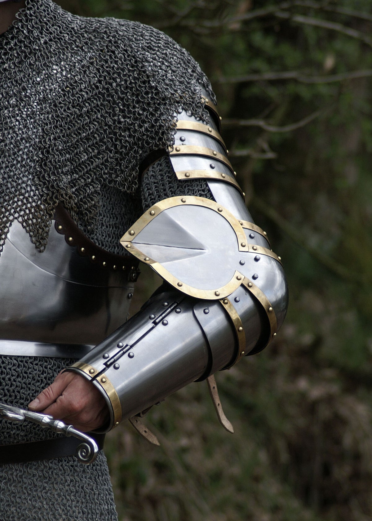 Naramienniki Churburg, ochraniacze ramion, 1,6 mm