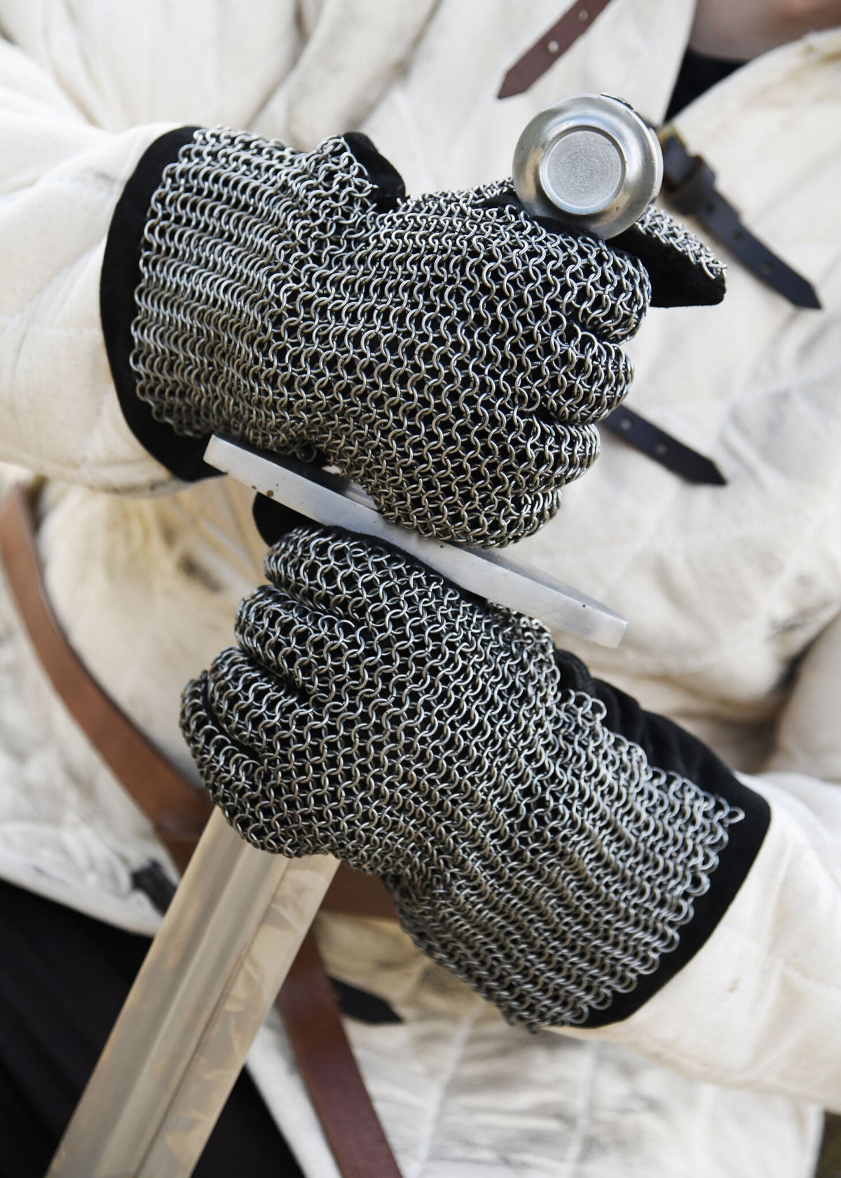 Gants de mailles, galvanisé, 6 mm