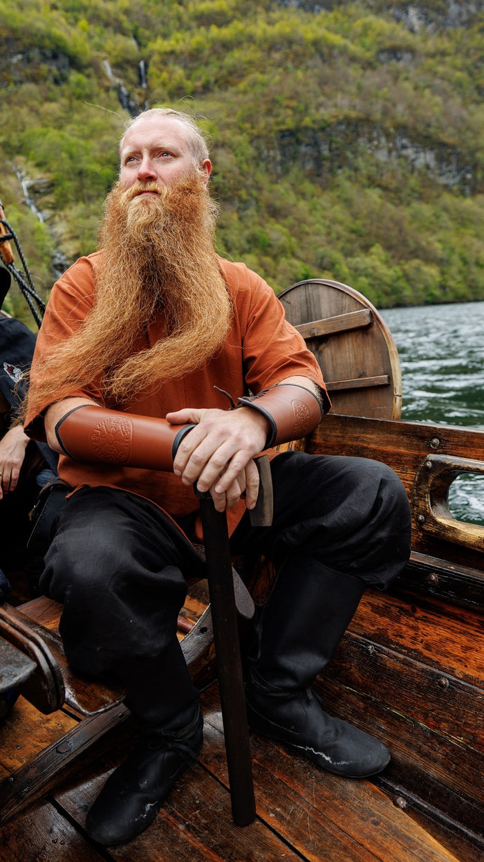 Tunika Uhtred, czerwona