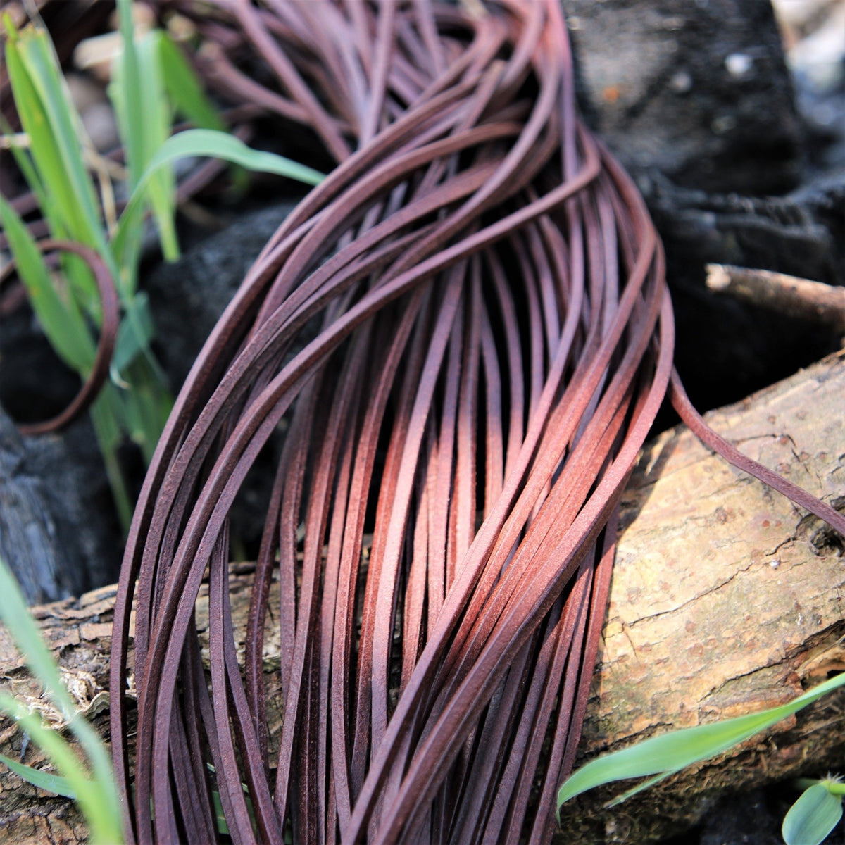 Skórzany rzemień, zestaw 50 szt., brązowy