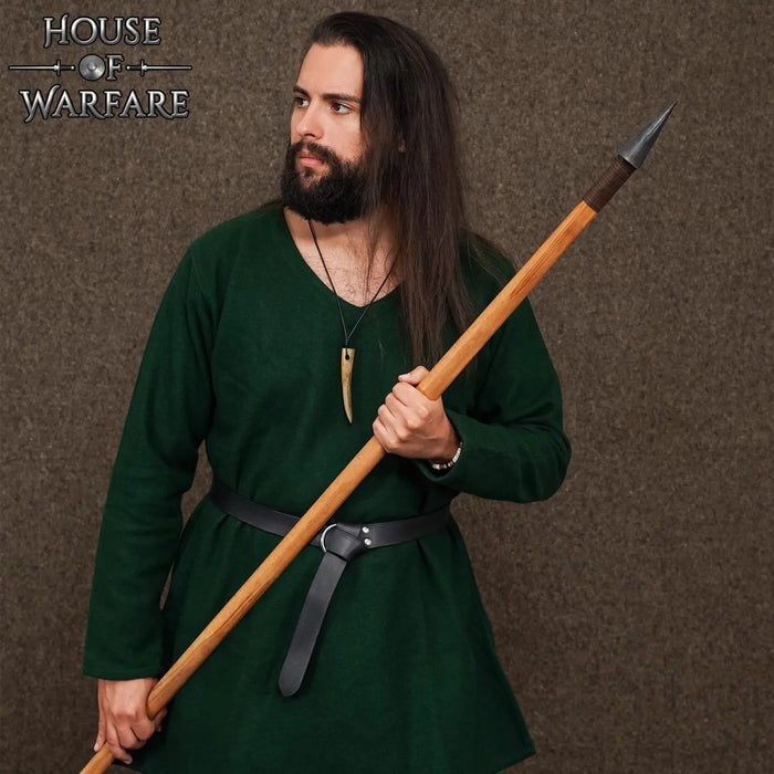 Conical butt cap, hand-forged, sharp