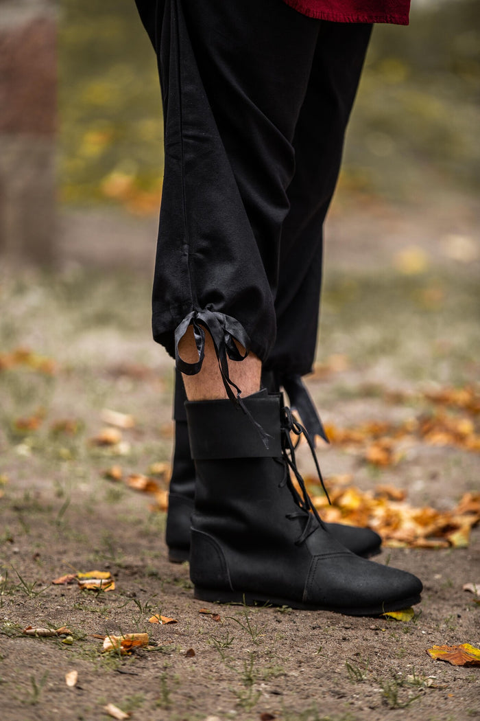 Trekvartbukser, sort