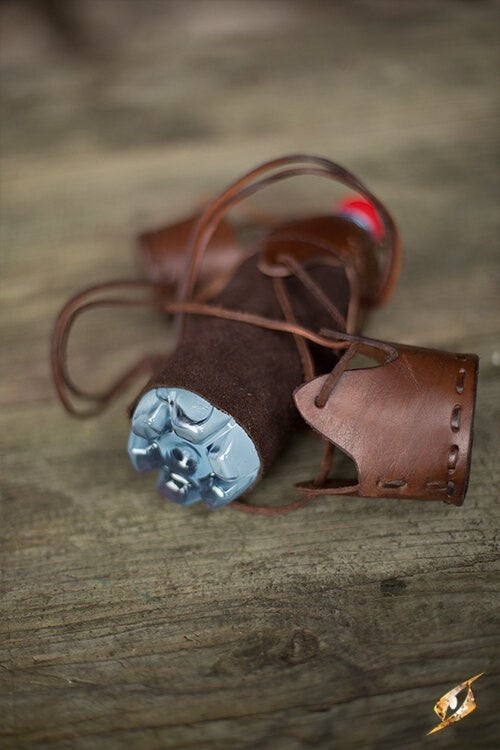 Uchwyt na plastikową butelkę, brązowy