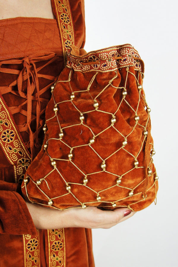 Bolsa nobre, terracota