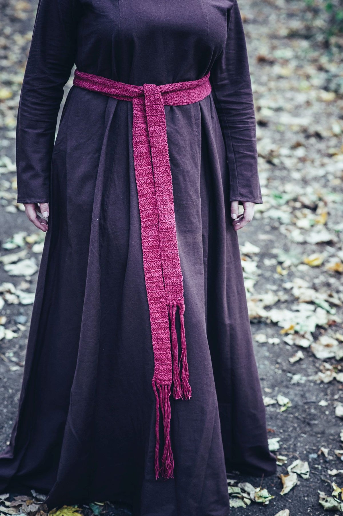 Bælte Colet, rød, 3,2 m