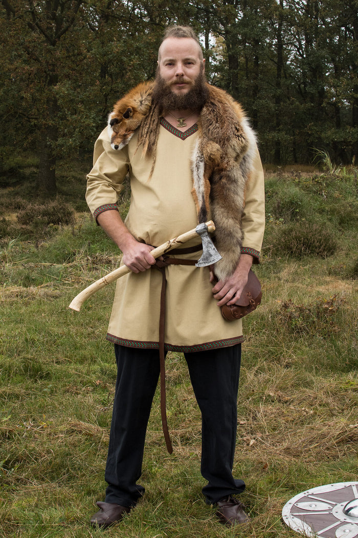 Sand colored Viking tunic
