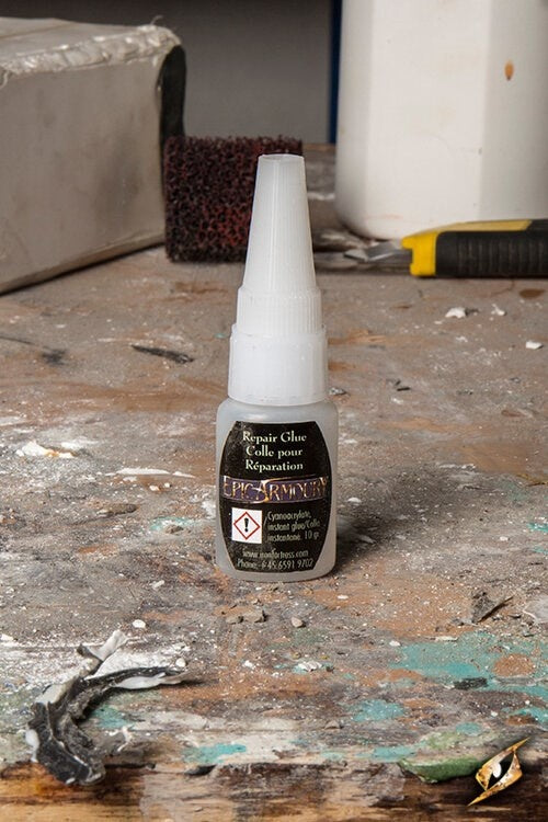 LARP latex repair glue