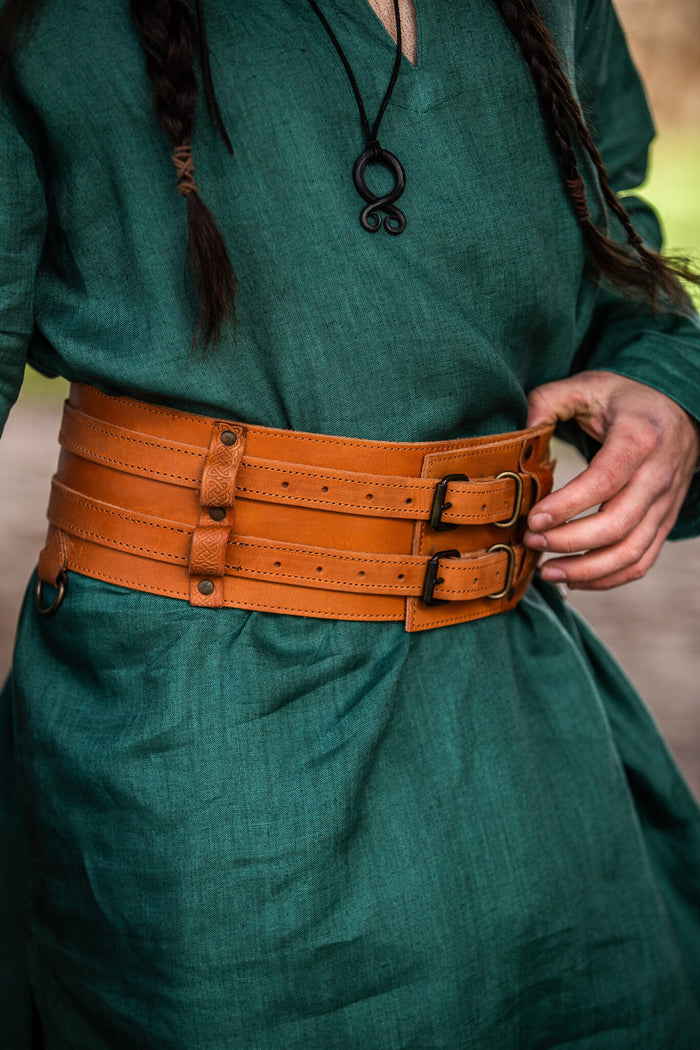 Vikingebælte Sif, brun