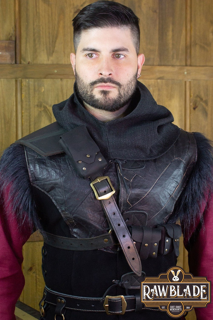 Rogue Harnes met zakjes - zwart