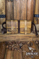 Valiant taske med dobbelt rem – slidt