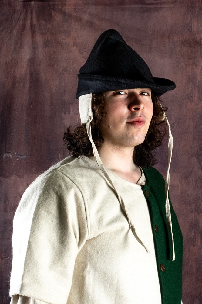 Bycocket, black, wool mix