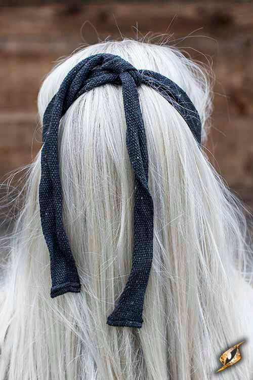 Leather Mempo half mask, red