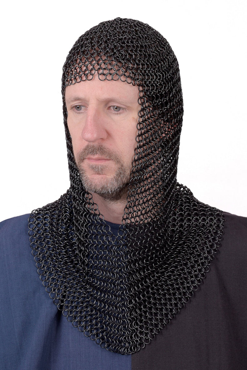 Ringhætte med trekantet hals, bronzeret, 9 mm