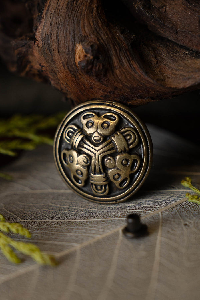 Garniture de ceinture Viking Borre ensemble de 5 pièces