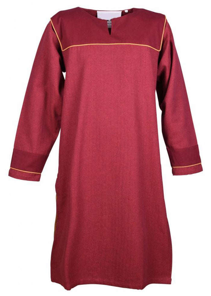 Thorsberg tunic herringbone motif, red