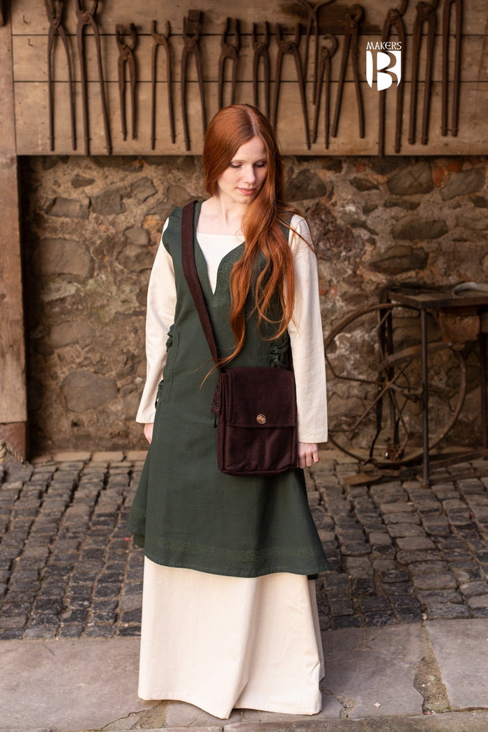 Wool bag Juna, brown