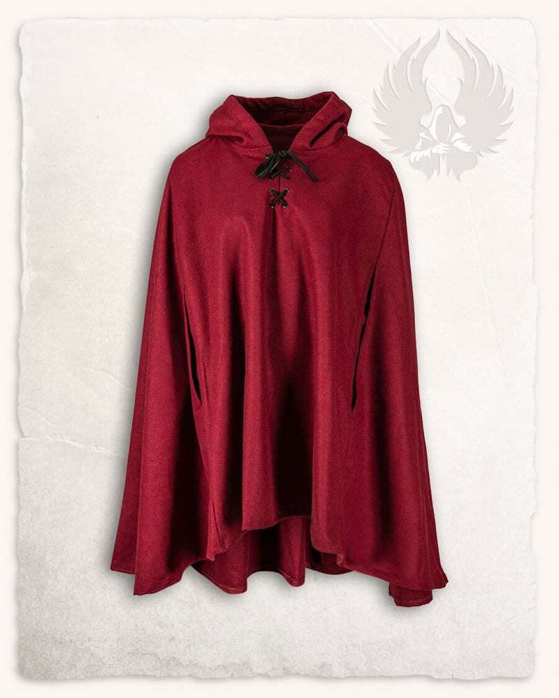 Gardecorp, manteau de voyage Raven, mélange de laine, rouge