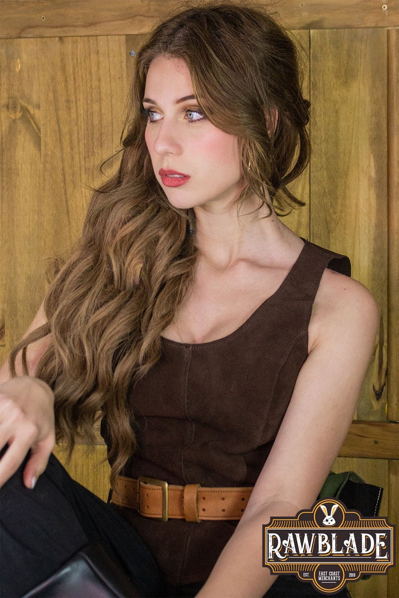 Gorset Granada – ciemnobrązowy