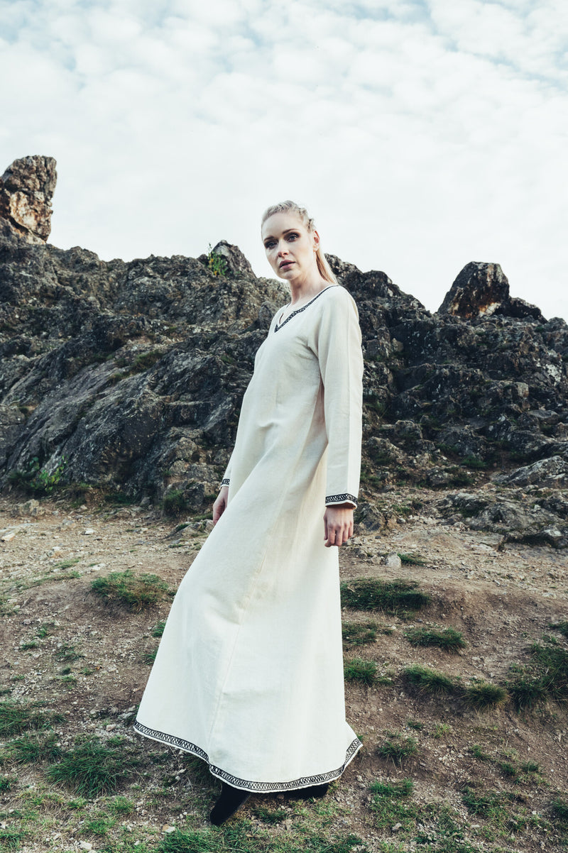 Frühmittelalterliches Kleid Aelswith, natur