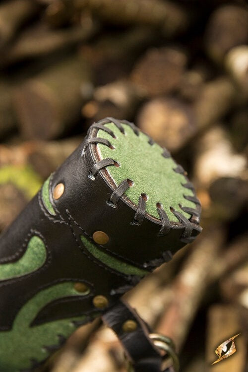 Carquois Atilla, noir–Vert