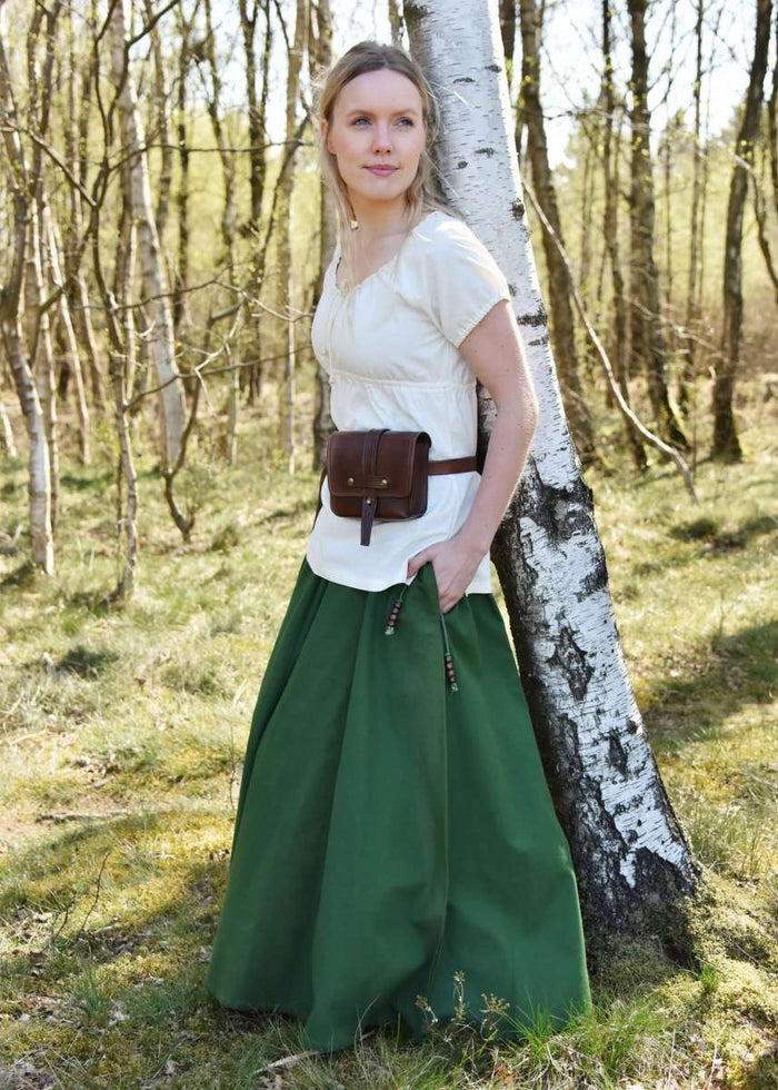 Saia medieval Melisende, verde