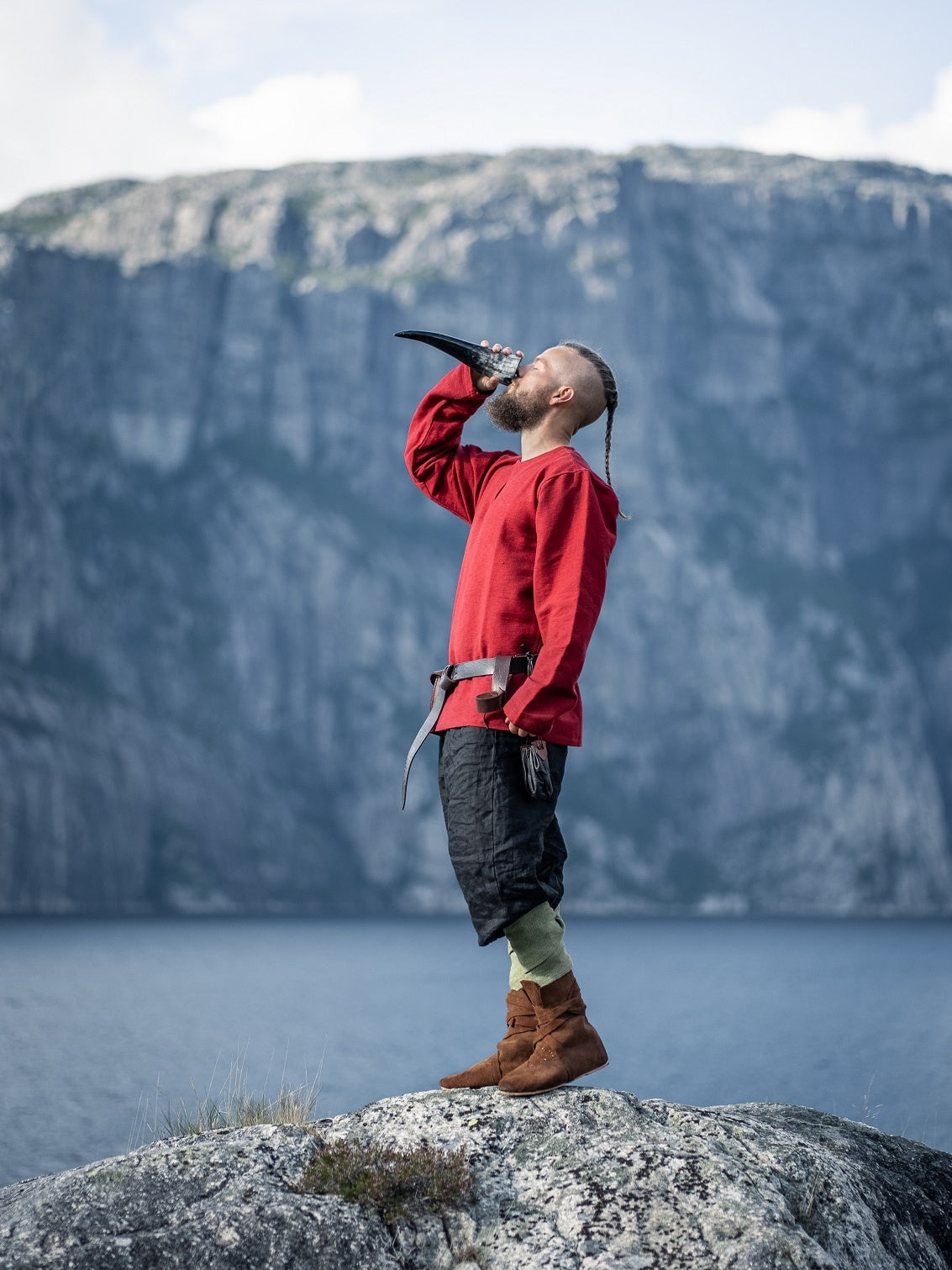 Vikingetunika Hans, rød