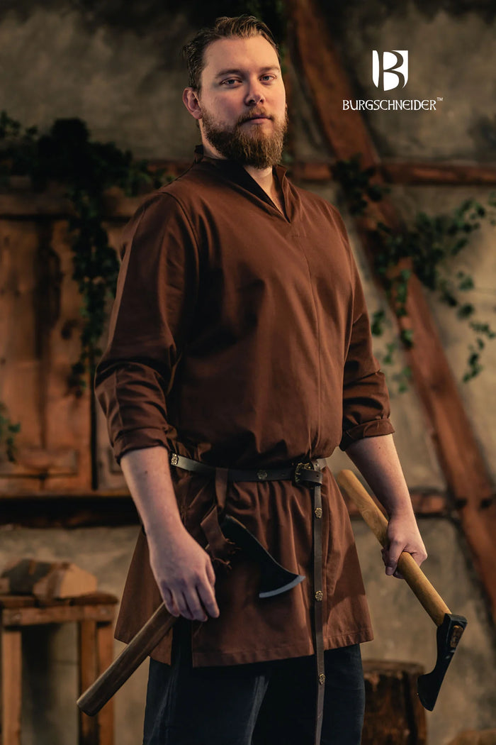 Viking tuniek Ekwin, bruin