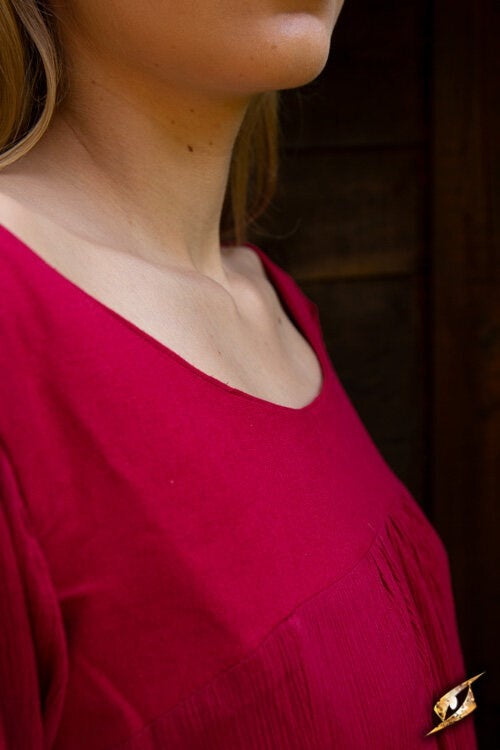 Renæssancekjole Lucretia, rød