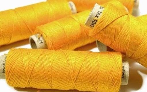 Leinengarn gelb 50 m