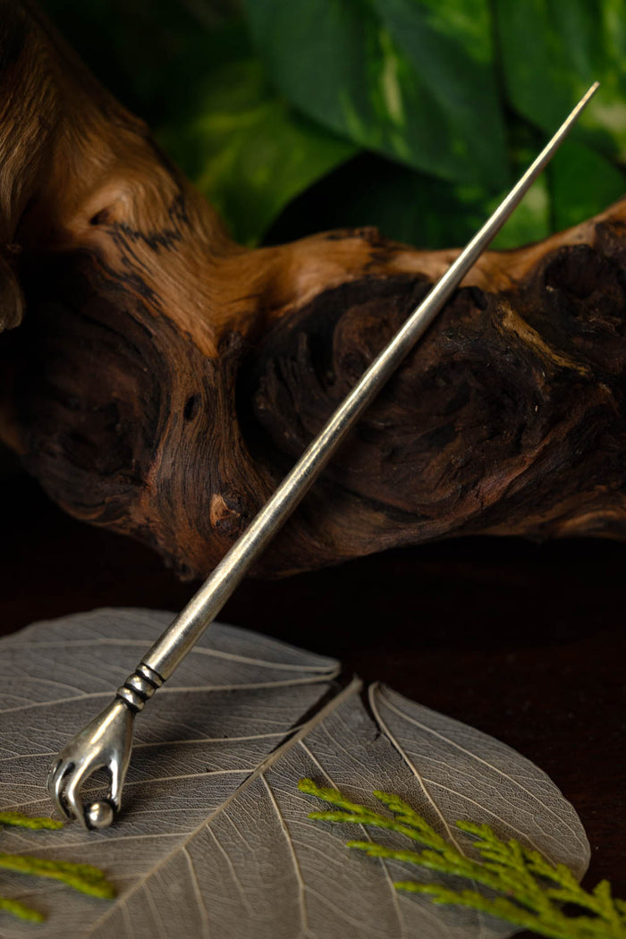 Romersk hårnål Silchester, forsølvet bronze