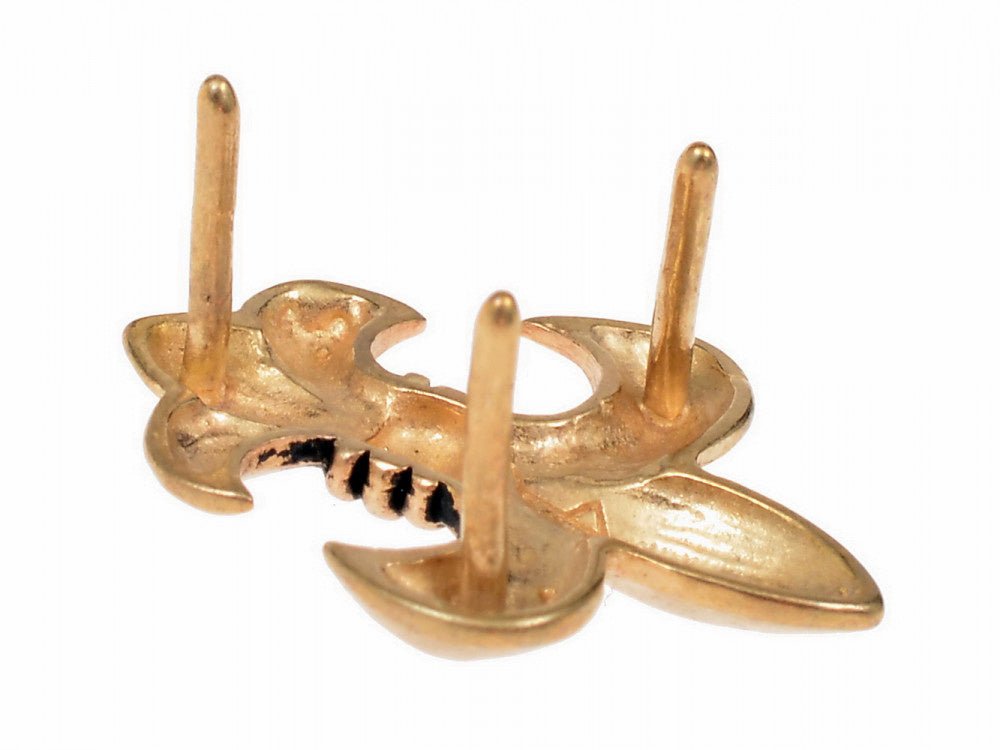 Middelalderligt bæltebeslag, fleur-de-lys