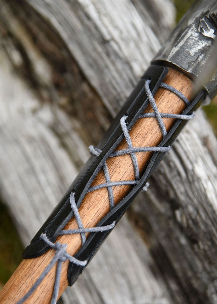 Læder-økseetui, sort