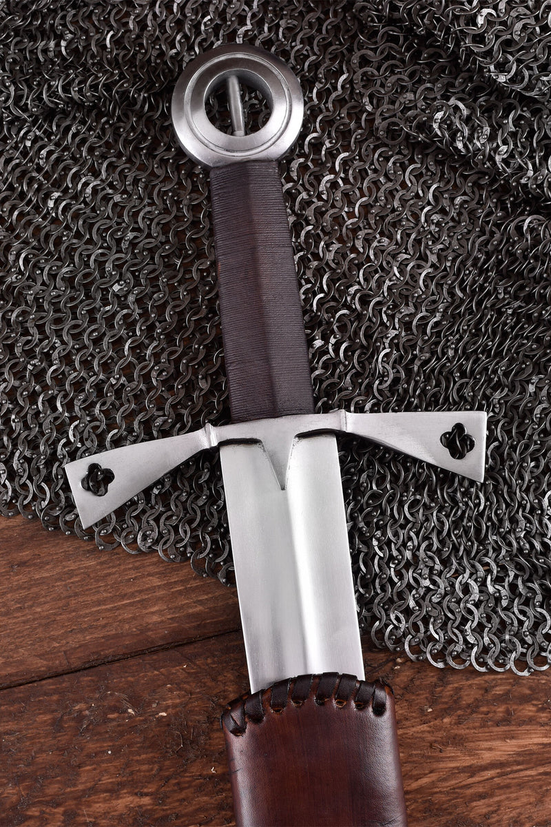 Irländskt svärd Ulster, trubbigt, battle-readyt