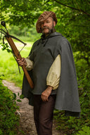 Gardecorp resemantel Raven, ullmix, grå