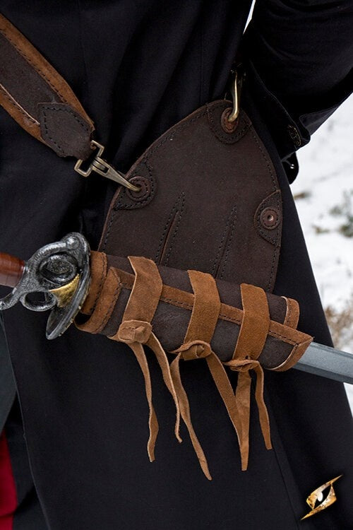 Bandoliera da pirata, marrone