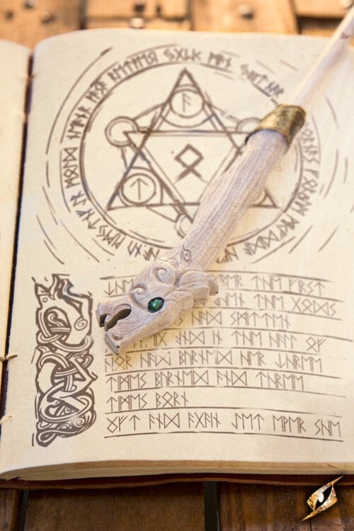 Bacchetta magica Fafnir, bianca