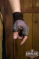 Oren bågskyttehandske, brun