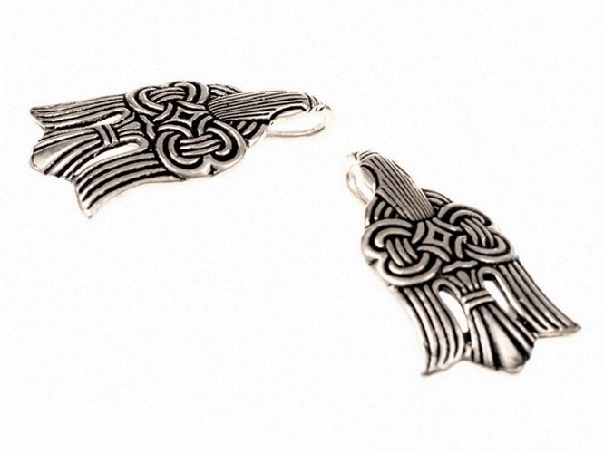 Rusvik Beinwickel Verschluss, versilberte Bronze