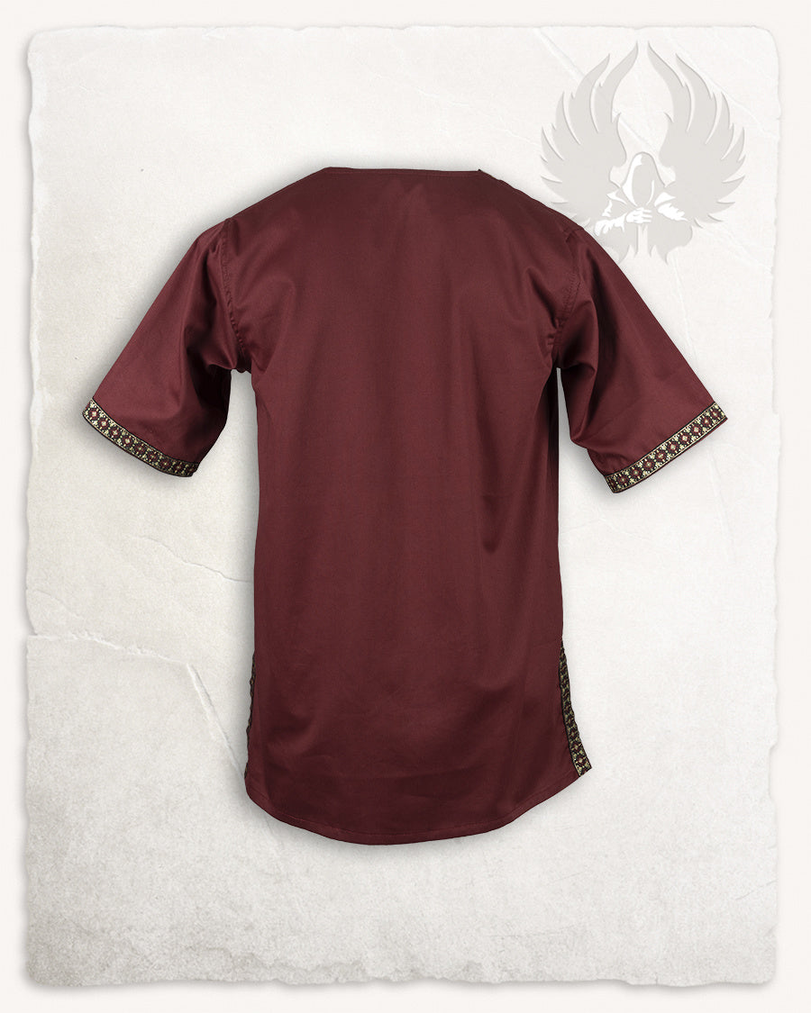Middeleeuwse tuniek Sigbert rood