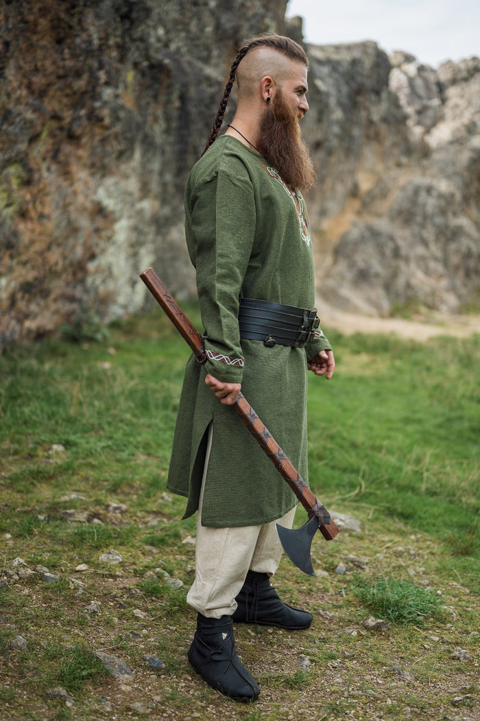 Germanic tunic Ulfhednar, green