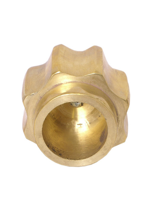 Cabeza de maza de latón